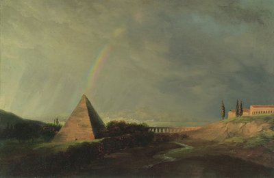 Pyramid and Rainbow by Pierre Henri de Valenciennes
